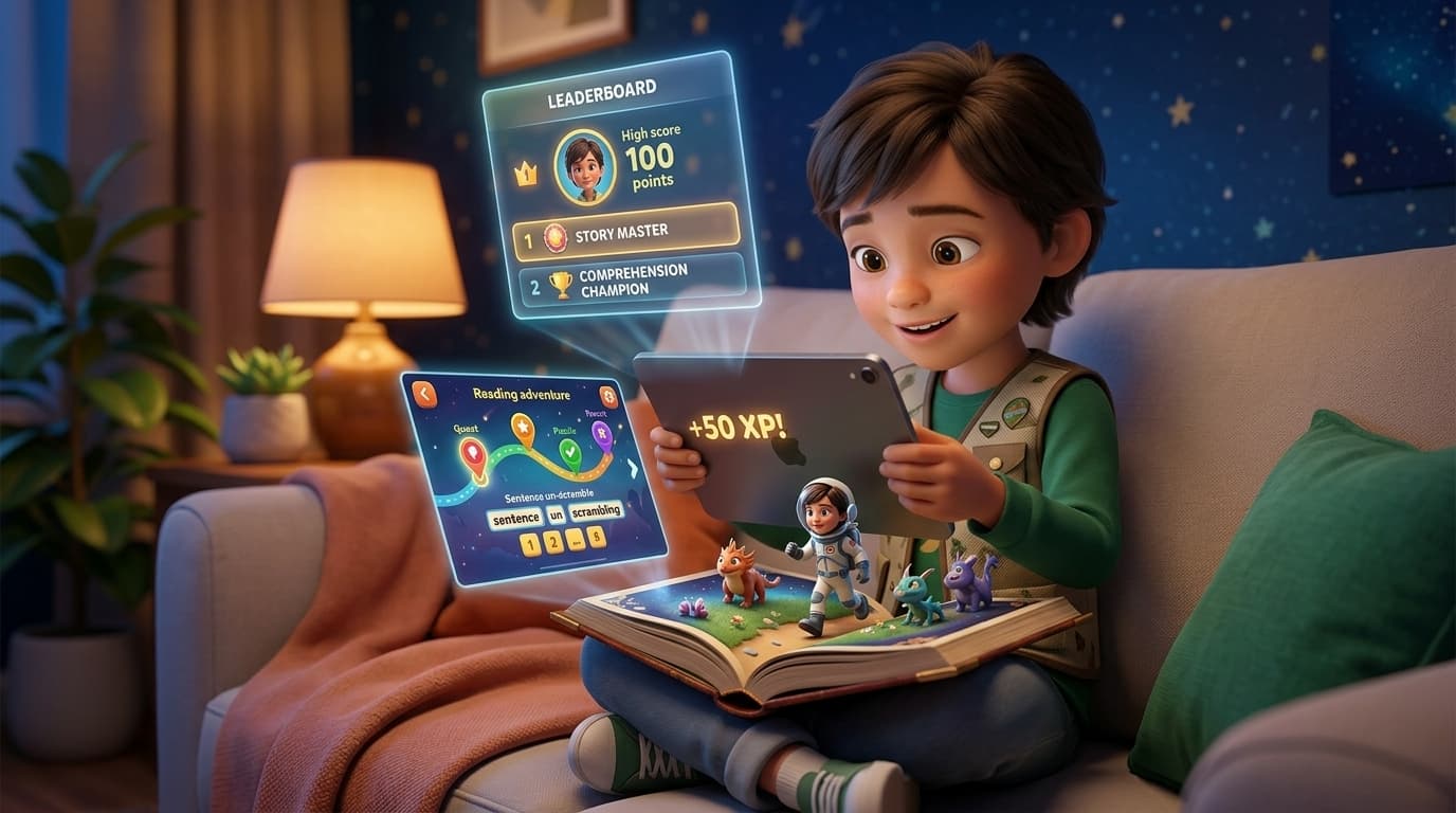 How to Use Gamified Learning to Motivate Kids to Read: 4 Easy Steps