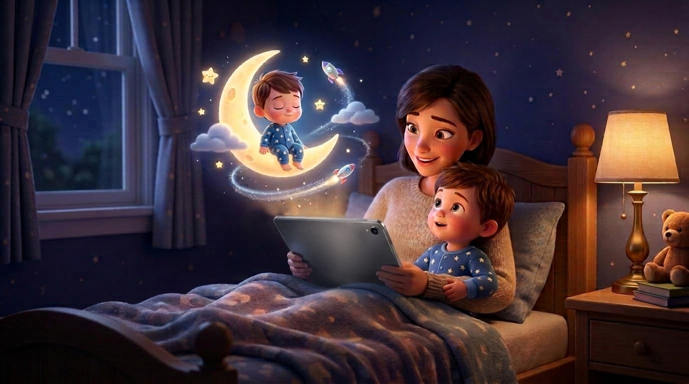 How to Write a Bedtime Story for Kids Starring Your Own Child
