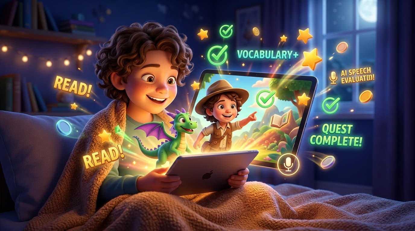Beyond Passive Screen Time: How Interactive Reading Quests Build Real Comprehension in Kids