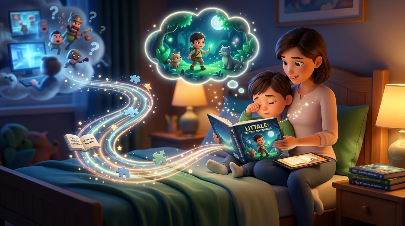 How to Build a Calming Bedtime Reading Routine for Kids: 4 Easy Steps